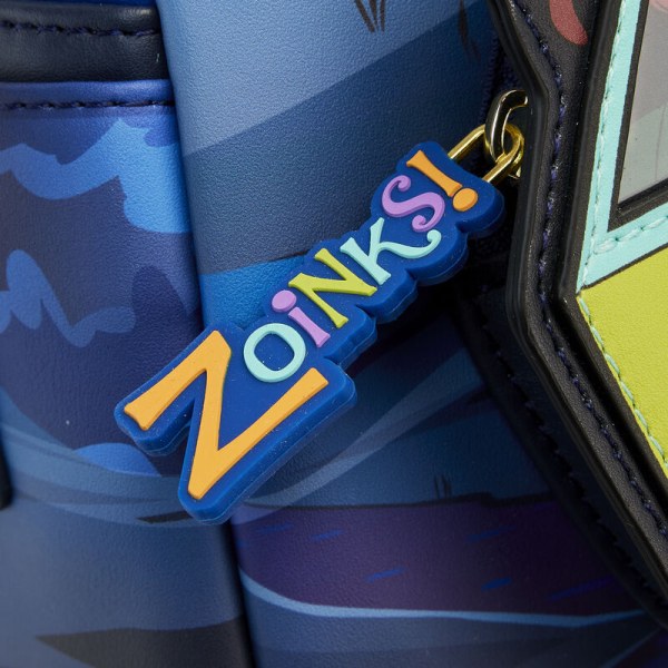 MINI MOCHILA WARNER BROS 100 ANIVERSARIO LOONEY TUNES Y SCOOBY MASHUP - WARNER BROS LOUNGEFLY