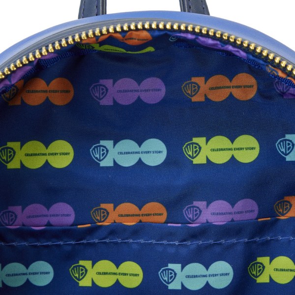 MINI MOCHILA WARNER BROS 100 ANIVERSARIO LOONEY TUNES Y SCOOBY MASHUP - WARNER BROS LOUNGEFLY