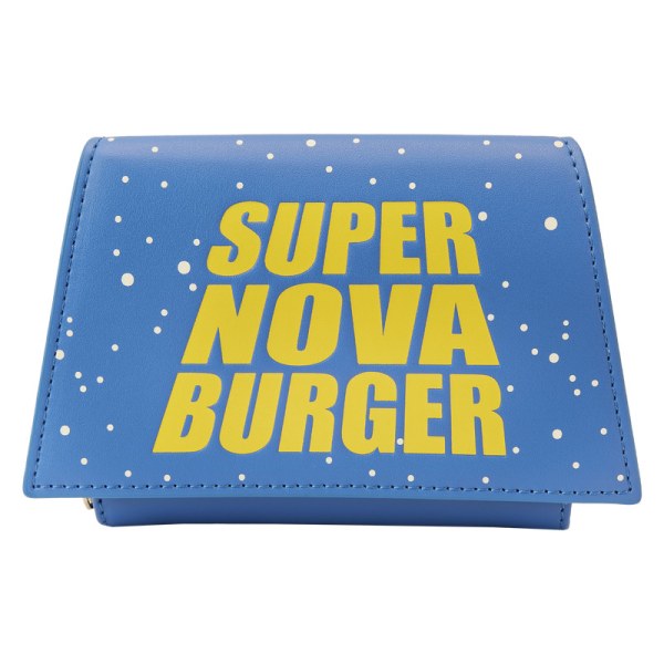 CARTERA PARA HAMBURGUESA SUPER NOVA DE TOY STORY PIZZA PLANET - DISNEY PIXAR LOUNGEFLY