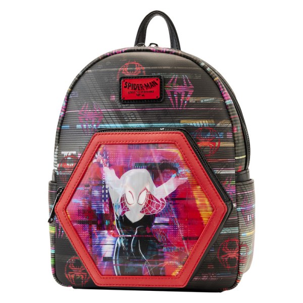 MINI MOCHILA LENTICULARES SPIDER-VERSE - MARVEL LOUNGEFLY