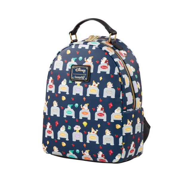 MINI MOCHILA BLANCANIEVES Y LOS 7 ENANITOS - DISNEY LOUNGEFLY