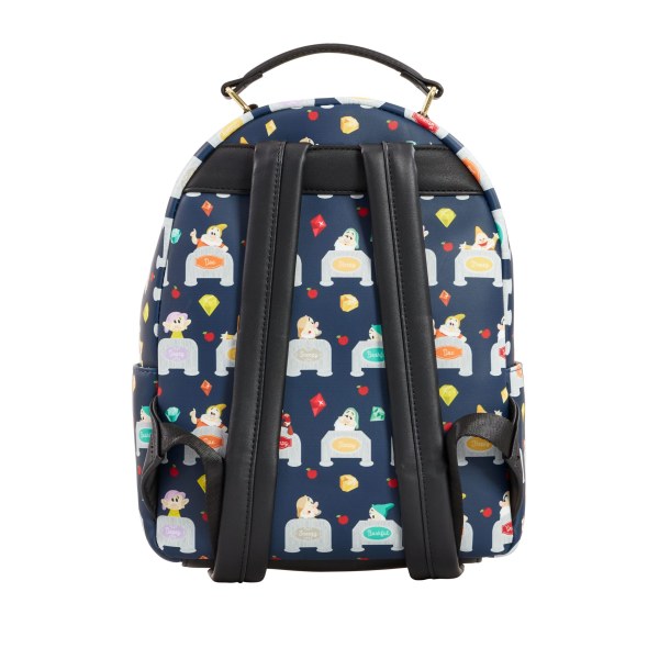 MINI MOCHILA BLANCANIEVES Y LOS 7 ENANITOS - DISNEY LOUNGEFLY