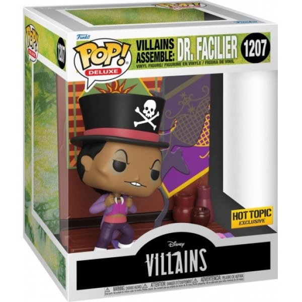 ¡ FUNKO POP! 1207 - VILLANOS REUNIDOS: DR. FÁCIL - LA PRINCESA Y EL SAPO