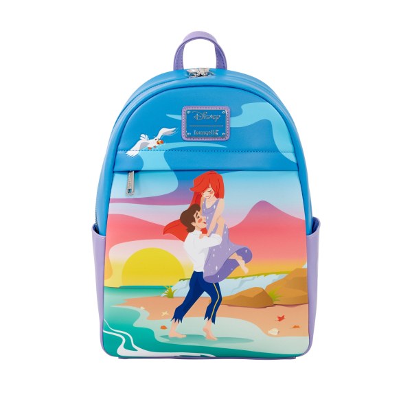 MINI MOCHILA ARIEL Y ERIC SUNSET - DISNEY LOUNGEFLY
