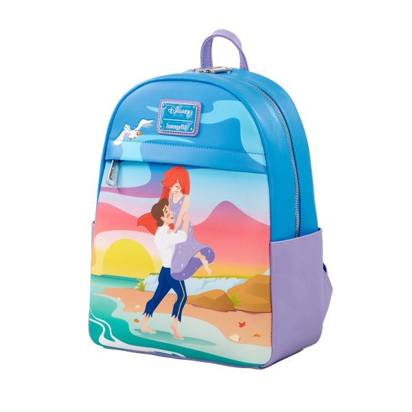 MINI MOCHILA ARIEL Y ERIC SUNSET - DISNEY LOUNGEFLY