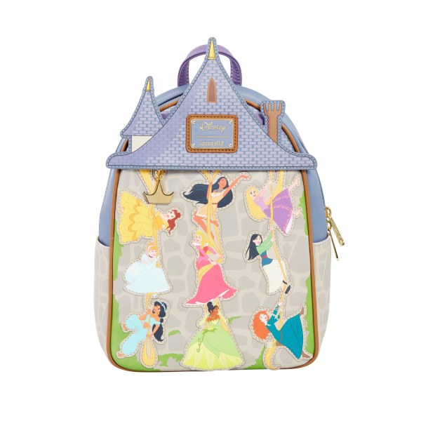 MINI MOCHILA MOCHILA EL ASCENSO DEL PELO DE RAPUNZEL - DISNEY LOUNGEFLY