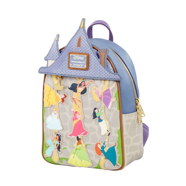 MINI MOCHILA MOCHILA EL ASCENSO DEL PELO DE RAPUNZEL - DISNEY LOUNGEFLY