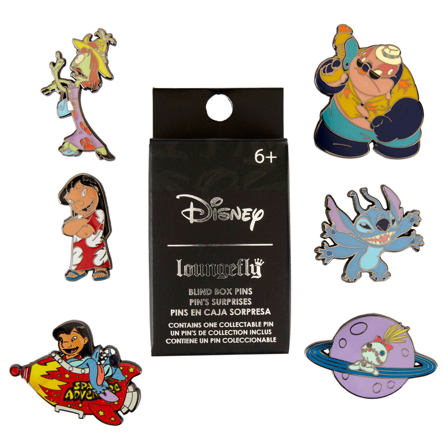PIN'S MISTERIO LILO & STITCH AVENTURA ESPACIAL - DISNEY LILO & STITCH