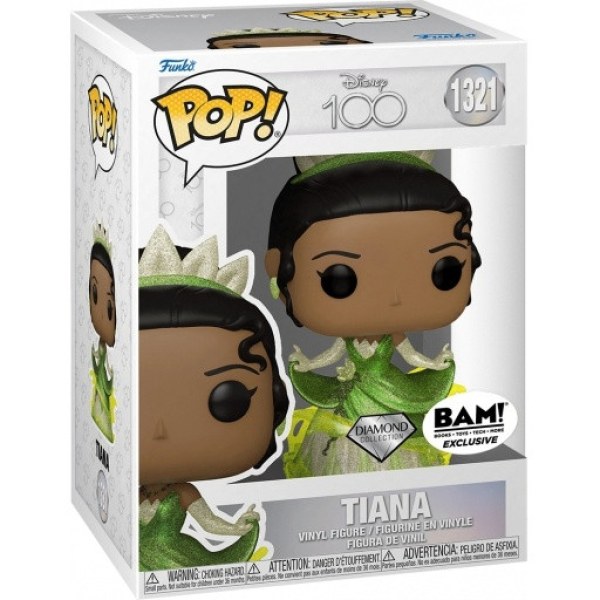 ¡ FUNKO POP! 1321 - TIANA DGLT DISNEY 100 ANIVERSARIO - LA PRINCESA Y EL SAPO