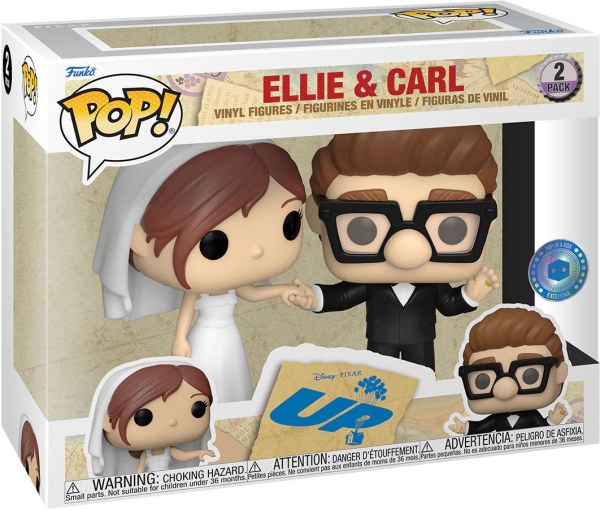 FUNKO POP! PACK DE 2 - BODA DE ELLIE Y CARL - UP