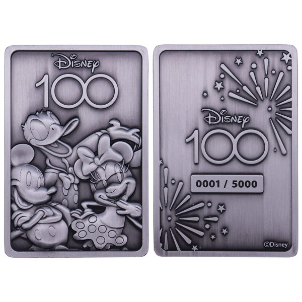 LINGOTE COLECCIONABLE DEL 100 ANIVERSARIO DE DISNEY - EDICIÓN LIMITADA
