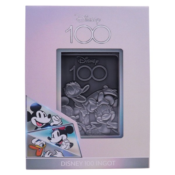 LINGOTE COLECCIONABLE DEL 100 ANIVERSARIO DE DISNEY - EDICIÓN LIMITADA