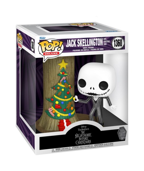 FUNKO POP! DELUXE 1360 - JACK AND THE CHRISTMAS DOOR - THE NIGHTMARE BEFORE CHRISTMAS