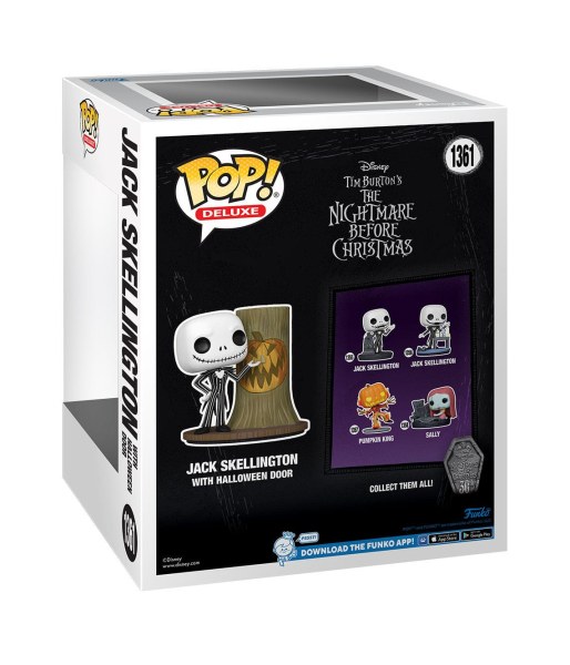 ¡ FUNKO POP! DELUXE 1361 - JACK Y LA PUERTA DE HALLOWEEN - LA NIGHTMARE BEFORE CHRISTMAS