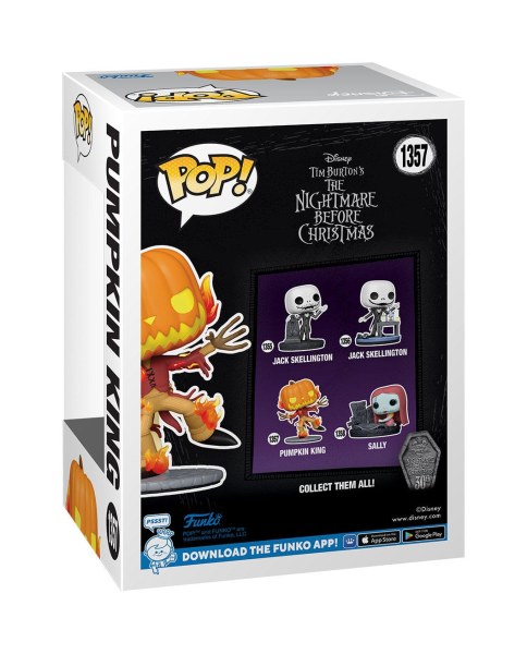 ¡ FUNKO POP! 1357 - REY CALABAZA - LA NIGHTMARE BEFORE CHRISTMAS 30 ANIVERSARIO