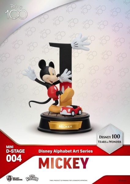 PACK DE 6 FIGURAS ALFABETO DE DISNEY - 100 YEARS OF WONDER DISNEY MINI EGG ATTACK