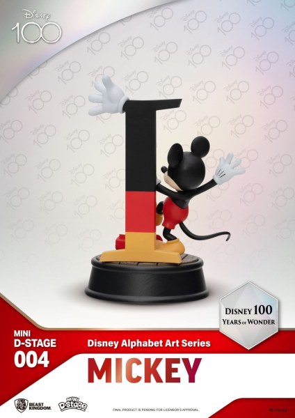 PACK DE 6 FIGURAS ALFABETO DE DISNEY - 100 YEARS OF WONDER DISNEY MINI EGG ATTACK
