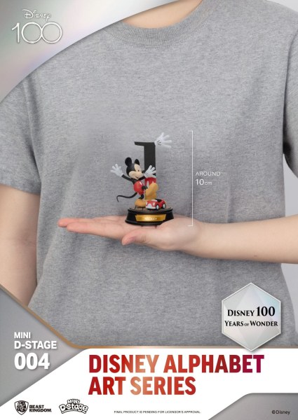PACK DE 6 FIGURAS ALFABETO DE DISNEY - 100 YEARS OF WONDER DISNEY MINI EGG ATTACK