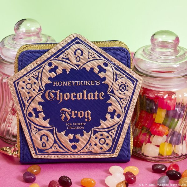 BILLETERA RANA DE CHOCOLATE HONEYDUKES - HARRY POTTER LOUNGEFLY