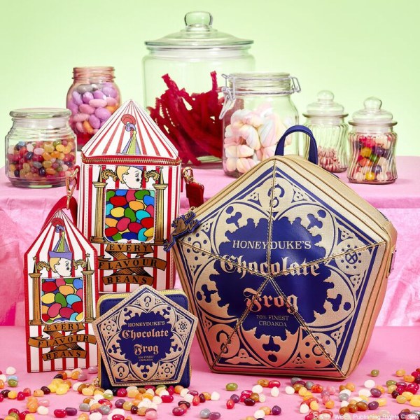 BILLETERA RANA DE CHOCOLATE HONEYDUKES - HARRY POTTER LOUNGEFLY