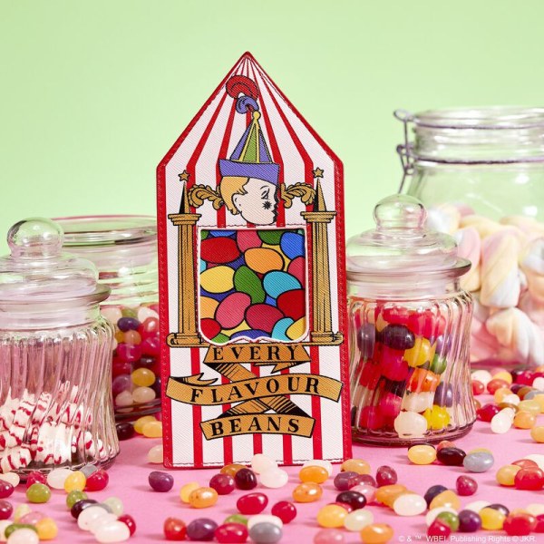 TARJETERO FRIJOLES DE TODOS LOS PORTATARJETAS DE BERTIE BOTT - HARRY POTTER LOUNGEFLY