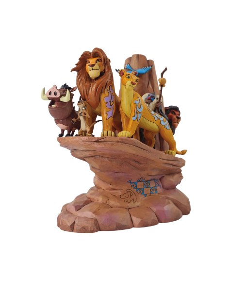 EL REY LEÓN TALLADO EN PIEDRA - DISNEY TRADITIONS