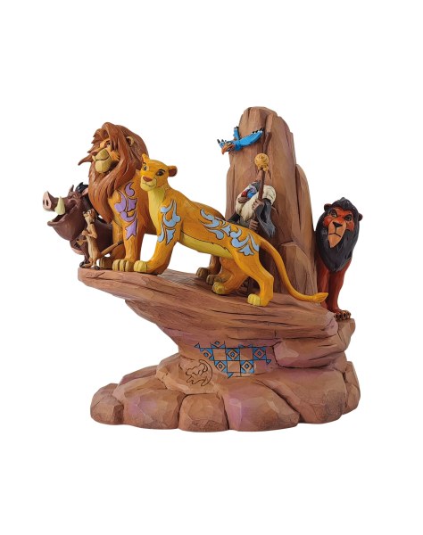 EL REY LEÓN TALLADO EN PIEDRA - DISNEY TRADITIONS