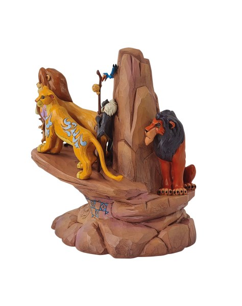EL REY LEÓN TALLADO EN PIEDRA - DISNEY TRADITIONS
