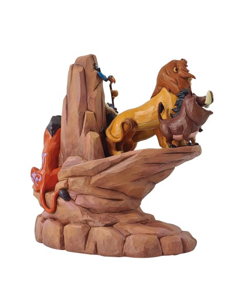 EL REY LEÓN TALLADO EN PIEDRA - DISNEY TRADITIONS