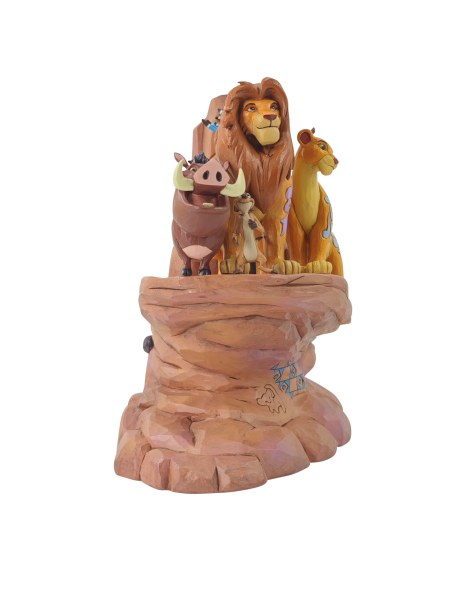 EL REY LEÓN TALLADO EN PIEDRA - DISNEY TRADITIONS