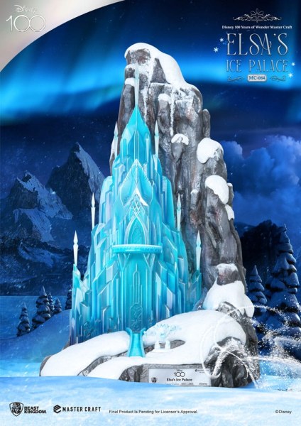 DISNEY 100 REINA DE LAS NIEVES ELSA PALACIO DE HIELO - DISNEY MASTERCRAFT