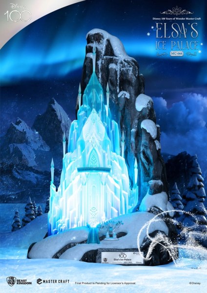 DISNEY 100 REINA DE LAS NIEVES ELSA PALACIO DE HIELO - DISNEY MASTERCRAFT