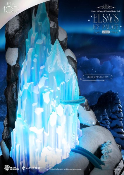 DISNEY 100 REINA DE LAS NIEVES ELSA PALACIO DE HIELO - DISNEY MASTERCRAFT