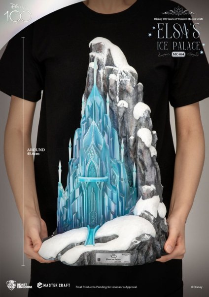 DISNEY 100 REINA DE LAS NIEVES ELSA PALACIO DE HIELO - DISNEY MASTERCRAFT