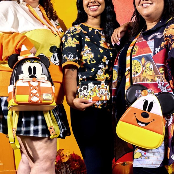MINI MOCHILA MINNIE MOUSE CANDY CORN COSPLAY - DISNEY LOUNGEFLY