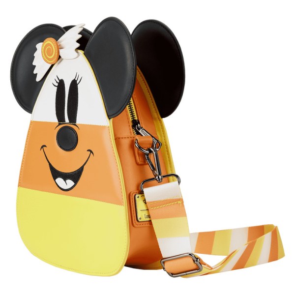 BOLSO BANDOLERA MICKEY MINNIE CANDY CORN - DISNEY LOUNGEFLY