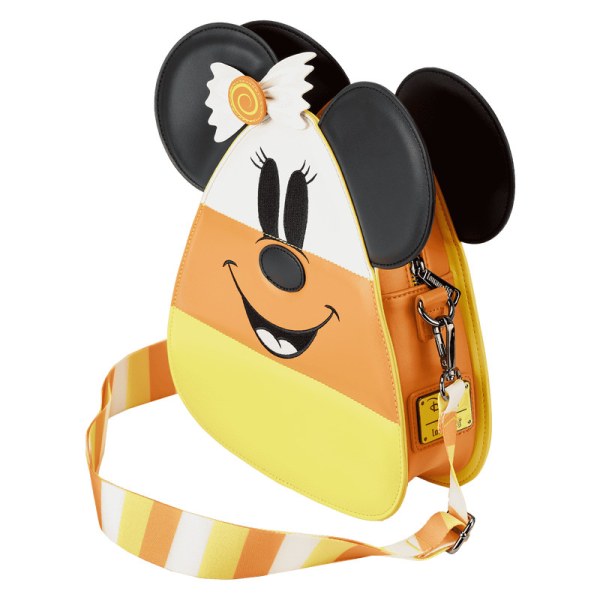 BOLSO BANDOLERA MICKEY MINNIE CANDY CORN - DISNEY LOUNGEFLY