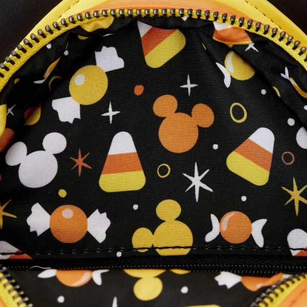 BOLSO BANDOLERA MICKEY MINNIE CANDY CORN - DISNEY LOUNGEFLY