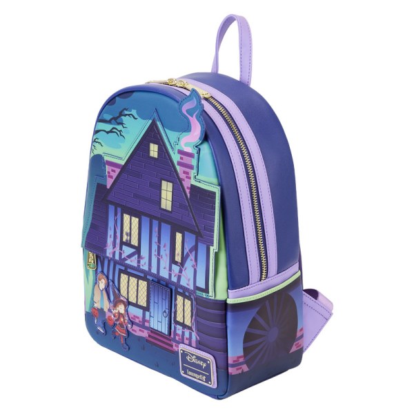 MINI MOCHILA HOCUS SANDERSON HERMANAS CASA GLOW - DISNEY LOUNGEFLY