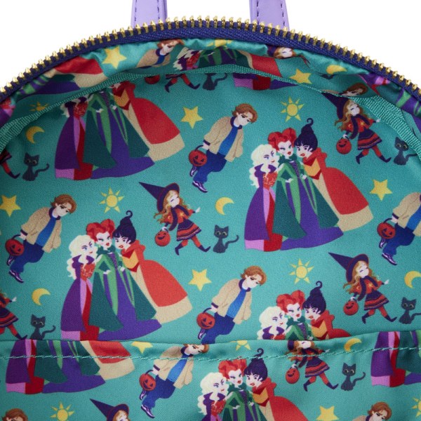 MINI MOCHILA HOCUS SANDERSON HERMANAS CASA GLOW - DISNEY LOUNGEFLY