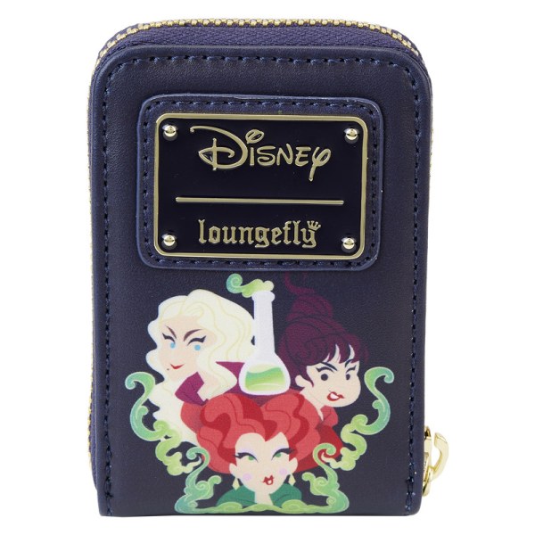 CARTERA ACORDEÓN ABRACADABRA HERMANAS SANDERSON CAULDRON GLOW - DISNEY LOUNGEFLY