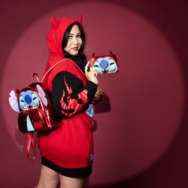 CARTERA COSPLAY STITCH DEVIL - DISNEY LOUNGEFLY