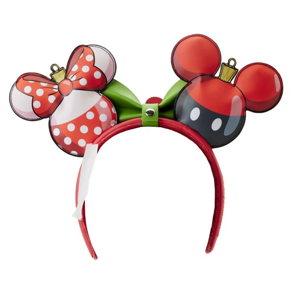 NAVIDAD ADORNO DIADEMA MICKEY MINNIE - DISNEY LOUNGEFLY