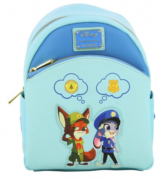 MINI BACKPACK ZOOTOPIA JUDY & NICK - DISNEY LOUNGEFLY
