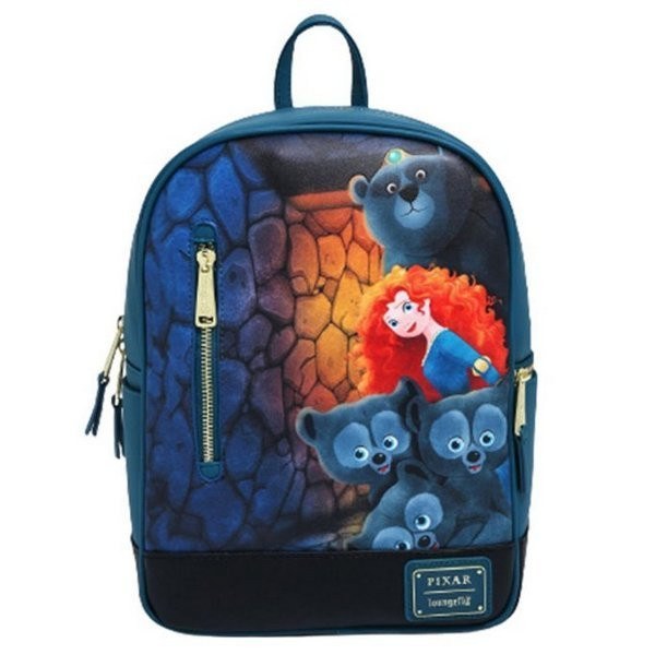 MINI MOCHILA VALIENTE ESCONDIENTE - DISNEY LOUNGEFLY