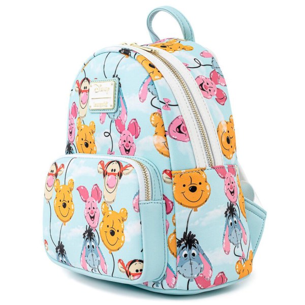 MINI MOCHILA WINNIE Y AMIGOS EN GLOBO- DISNEY LOUNGEFLY